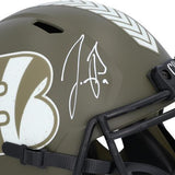 Autographed Joe Burrow Bengals Helmet