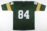 Carroll Dale Signed Packers Jersey Inscribed SB I+ II Champs (Playball Ink Holo)