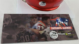 Ty Law Signed New England Patriots Speed Mini Helmet (Patriots Alumni Club COA)