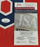Steven Kwan Signed Cleveland Guardians Jersey /JSA COA 2022 Glod Glove Winner OF