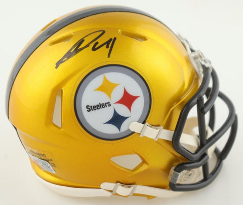 George Pickens Signed Steelers Mini Helmet (JSA COA) Ex Georgia Bulldog Receiver