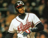 Fred McGriff Signed Atlanta Braves Jersey Inscribed "HOF 23"(Beckett) 493 Homers
