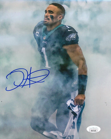 Jalen Hurts Autographed 8x10 Photo Philadelphia Eagles JSA 175569