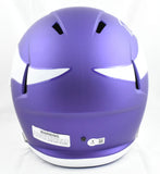 Randy Moss Autographed Vikings F/S Tribute Speed Helmet - Beckett W Hologram