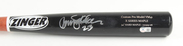 Ryne Sandberg Signed Zinger Pro Model Bat (Beckett COA) Cubs HOF 2nd Baseman