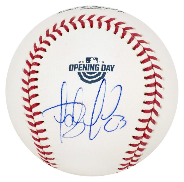 Fernando Tatis Jr. Signed Rawlings 2019 Opening Day Logo Baseball - (JSA COA)