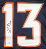 Pat Bryant Signed Denver Broncos Pro Cut Jersey (JSA) Ex-Illinois Wide Receiver