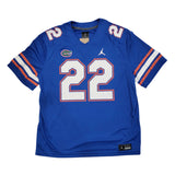 Emmitt Smith Signed Florida Gators Nike Jordan Blue Jersey Beckett Witnessed