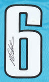 Miles Sanders Signed Carolina Panthers Jersey (JSA) Ex-Penn State Running Back