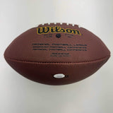 Autographed/Signed Earl Campbell Houston Oilers Full Size Brown Football JSA COA