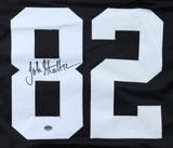 John Stallworth Signed Pittsburgh Steelers Jersey Player Holo 4xSuper Bowl Champ