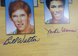 UCLA LEGENDS AUTOGRAPHED 22X40 LITHOGRAPH 7 SIGS JABBAR WOODEN BECKETT 121631