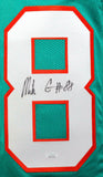 Mike Gesicki #88 Autographed Teal Pro Style Jersey - JSA W Auth *R8