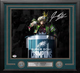 Jason Kelce SB Speech Philadelphia Eagles Autographed 16x20 Framed Photo PSA COA