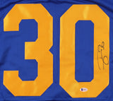 Todd Gurley Signed Los Angeles Rams Jersey (Beckett) 3xPro Bowl Running Back