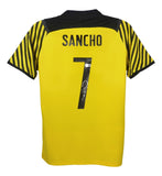 Jadon Sancho Signed Borussia Dortmund Puma Authentic Jersey (Beckett) Winger