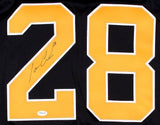 Ian Cole Signed Penguins Jersey (TSE COA) 18th Overall Pick 2007 NHL Draft