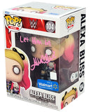 ALEXA BLISS AUTOGRAPHED FUNKO POP 104 VINYL FIGURINE LET HIM IN BECKETT 208708