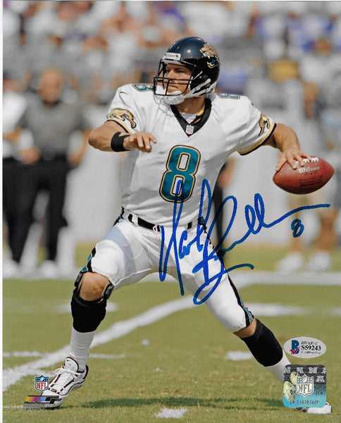 Mark Brunell Autographed Jacksonville Jaguars 8x10 Photo Beckett Witnessed