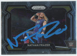 Nathan Frazer WWE Authentic Signed 2024 Panini Prizm #25 Card BAS #BS86820