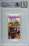 Eric Dickerson Signed 9/3/1984 Rams vs Cowboys Ticket Stub Beckett 10 Slab 39250