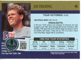 Jay Delsing Autographed 1990 Pro Set #46 Trading Card Beckett 44848