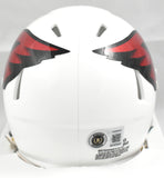 Tyler Allgeier Autographed Arizona Cardinals Speed Mini Helmet - Beckett W Holo