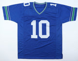 Jim Zorn Signed Seahawks Jersey (JSA) Seattle's 1st Ever Starting Q.B. 1976-1984