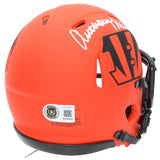 Anthony Munoz Autographed Cincinnati Bengals RAVE Speed Mini Helmet Beckett