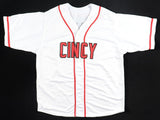 T J Friedl Signed Cincinnati Reds City Connect Style White Jersey (Beckett)