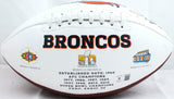 Champ Bailey Autographed Denver Broncos Logo Football-Beckett W Hologram