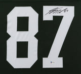 Jordy Nelson Signed Green Bay Packers 35x43 Framed Jersey (Beckett) SB XLV Champ