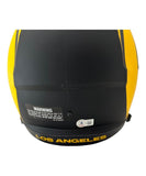 Eric Dickerson Signed Los Angeles Rams Eclipse F/S HOF Helmet Beckett 42086