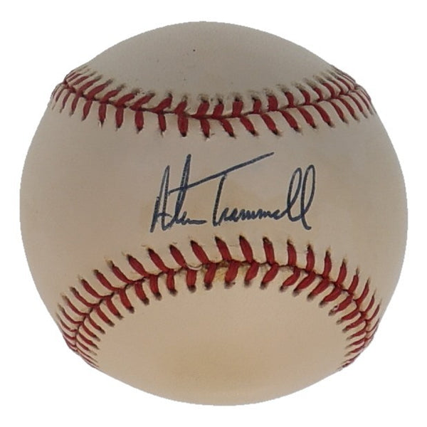 Alan Trammell Signed OAL Baseball (JSA COA) 1984 World Series Champion & MVP /SS