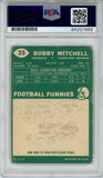 Bobby Mitchell Autographed/Signed 1960 Topps #25 Trading Card PSA Slab 43764