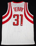 Jason Terry Signed Houston Rockets Jersey (JSA COA) Ex-Arizona Point Guard