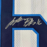 Framed Autographed/Signed Treylon Burks 33x42 Tennessee White Jersey BAS COA