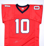 DeAndre Hopkins Autographed Red Pro Style Jersey- JSA W *Black