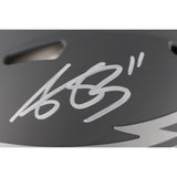 AJ Brown Autographed Philadelphia Eagles Authentic Slate Helmet Beckett 49052