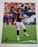 Jay Cutler Autographed 16X20 Blue Jersey - JSA