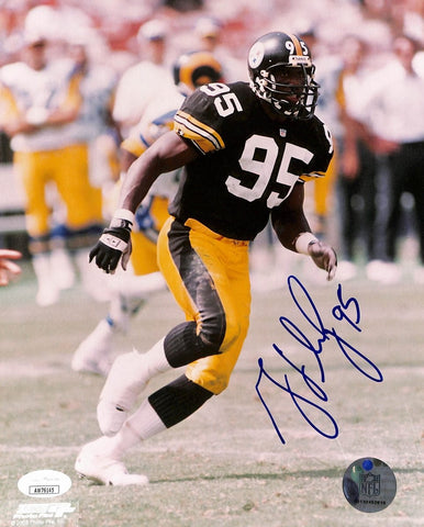 Greg Lloyd Signed/Autographed 8x10 Photo Pittsburgh Steelers JSA 200254