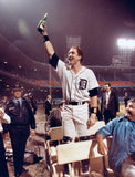 Lance Parrish Signed Rawlings ML Baseball (Schwartz COA) 1984 Tigers Catcher