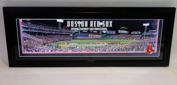 Boston Red Sox Fenway Park 2018 World Series Opening Ceremony Lighted Shadowbox