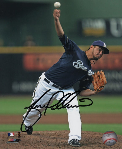 Milwaukee Brewers All Star Pitcher YOVANI GALLARDO Signed 8x10 Photo #1 AUTO
