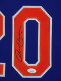 FRAMED HOWARD JOHNSON AUTOGRAPHED SIGNED N.Y. METS JERSEY JSA COA