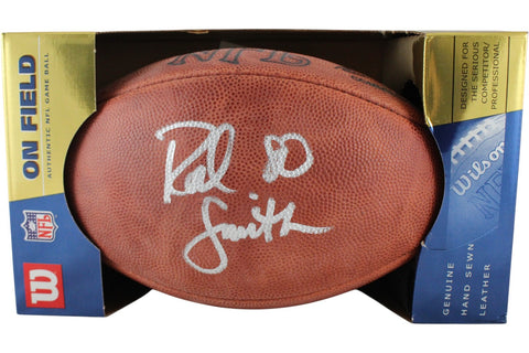 Rod Smith Autographed Denver Broncos Official Football Wilson Beckett 52867