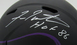 Fran Tarkenton Vikings Signed Full Size Eclipse Replica Helmet Beckett 159301