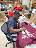 Dexter Jackson Signed Florida State Seminoles Jersey (Beckett) S.B. XXXVII MVP