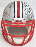 JAXON SMITH-NJIGBA AUTOGRAPHED OHIO STATE FLASH MINI HELMET BECKETT 216620