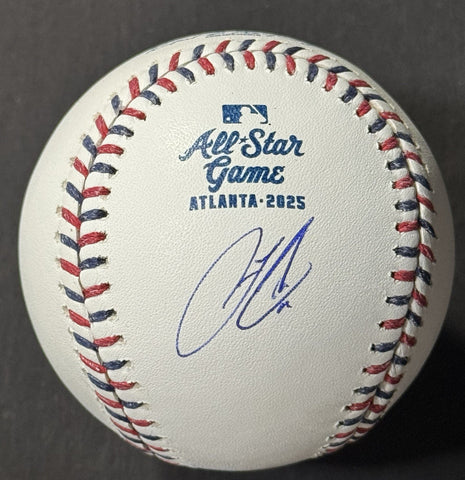 Francisco Lindor Signed 2025 All Star Game Baseball NY Mets Auto Fanatics COA